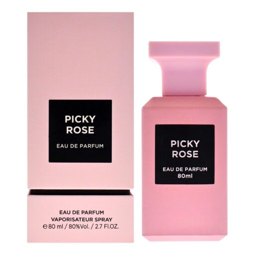 FRAGRANCE WORLD PICKY ROSE EDP 80ML (M)