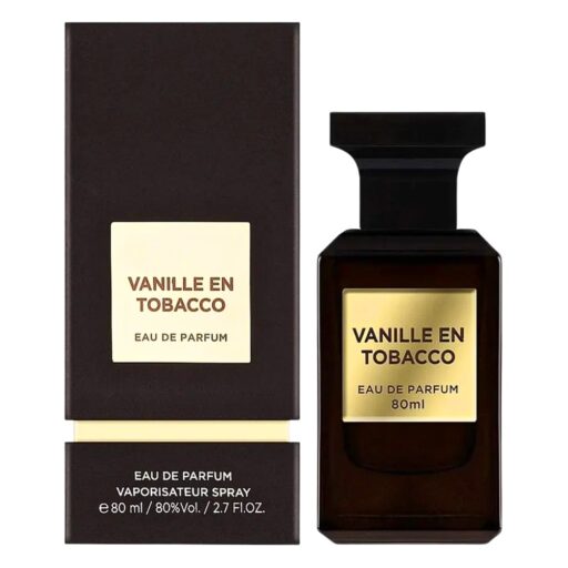 FRAGRANCE WORLD VANILLE EN TOBACCO EDP 80ML (U)