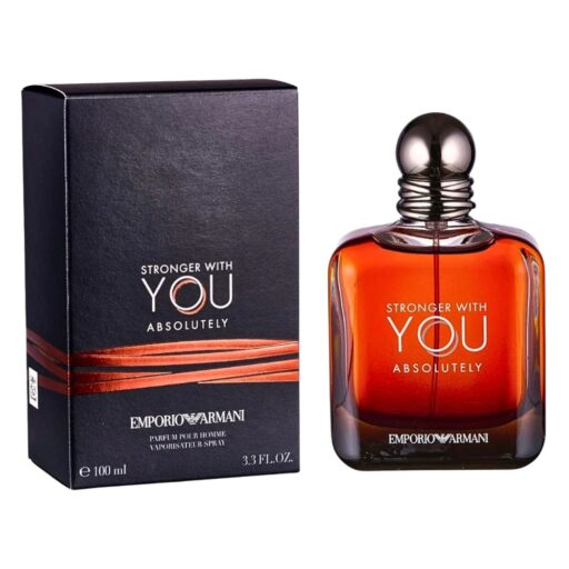 GIORGIO ARMANI EMPORIO ARMANI STRONGER WITH ABSOLUTELY POUR HOMME PARFUM 100ML (H)
