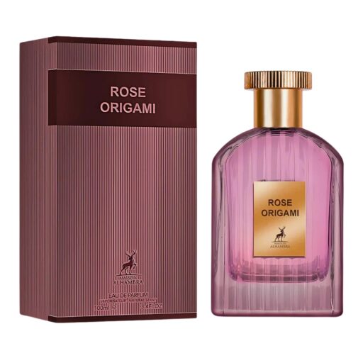 MAISON ALHAMBRA ROSE ORIGAMI EDP 100ML (M)