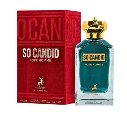 MAISON ALHAMBRA SO CANDID POUR HOMME EDP 100ML (H)