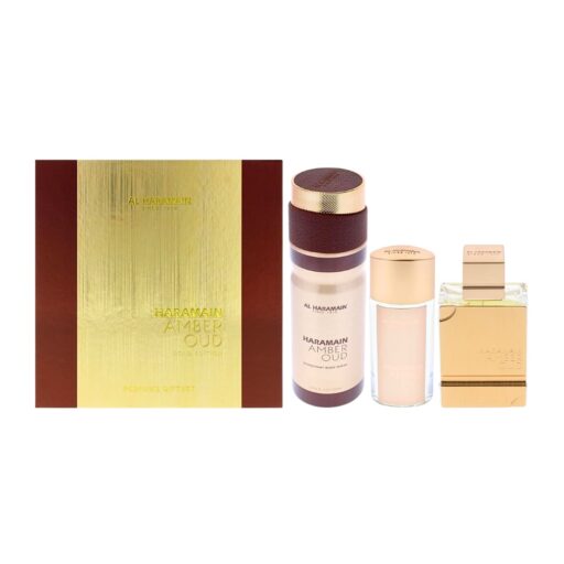 SET AL HARAMAIN AMBER OUD GOLD EDITION BODY LOTION EDP 30ML (U)