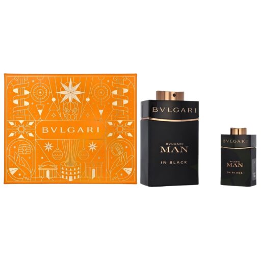 SET BVLGARI MAN IN BLACK MINI EDP 15ML EDP 100ML (H)