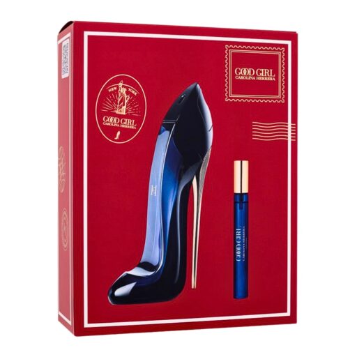 SET CAROLINA HERRERA GOOD GIRL MINI EDP 10ML EDP 80ML (M)