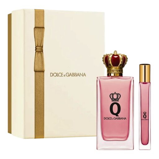 SET DOLCE & GABBANA Q POUR FEMME EDP 10ML EDP 100ML (M)