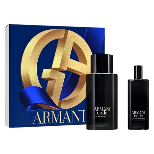 SET GIORGIO ARMANI CODE MINI EDT 15ML EDT 125ML (H)