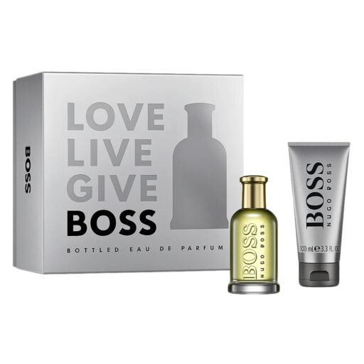 SET HUGO BOSS BOTTLED SHOWER GEL 100ML EDP 50ML (H)