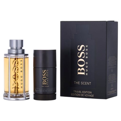 SET HUGO BOSS THE SCENT TRAVEL EDITION DESODORANTE 75ML EDT 100ML (H)