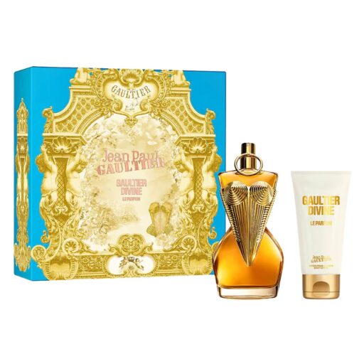 SET JEAN PAUL GAULTIER DIVINE LE PARFUM BODY LOTION 75ML EDP 100ML (M)