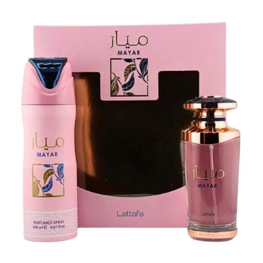 SET LATTAFA MAYAR BODY SPRAY 200ML EDP 100ML (M)