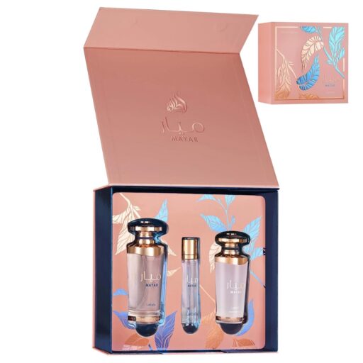 SET LATTAFA MAYAR EDP 12ML SPRAY DE CABELLO 50ML EDP 100ML (M)