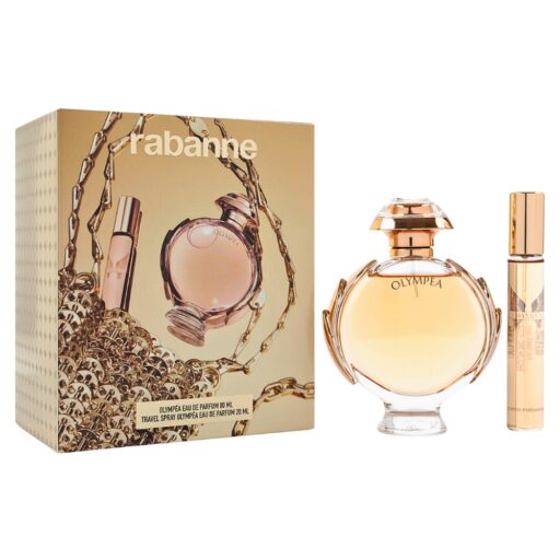 SET PACO RABANNE OLYMPEA TRAVEL EDP 20ML EDP 80ML (M)