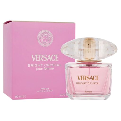 VERSACE BRIGHT CRYSTAL POUR FEMME PARFUM 90ML (M)